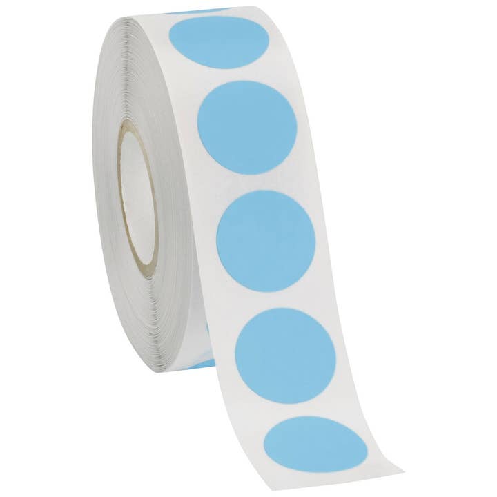 Store Supply Warehouse - Wholesale Retailer Display - Accessories - 3/4" Self-Adhesive Labels - Roll of 1,0001