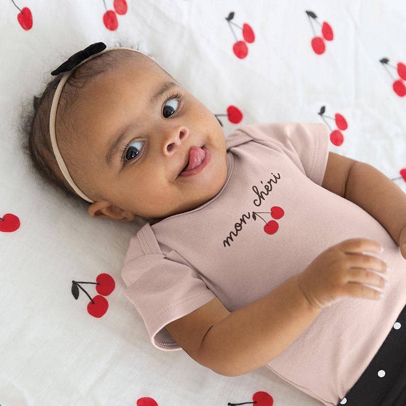 Stephan Baby by Creative Brands - Wholesale Swaddle - Baby - Swaddle Blanket - Cherries2