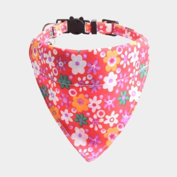 Katzenhalsband mit Blumenmuster für den Großhandel von Zacal Cat Collars