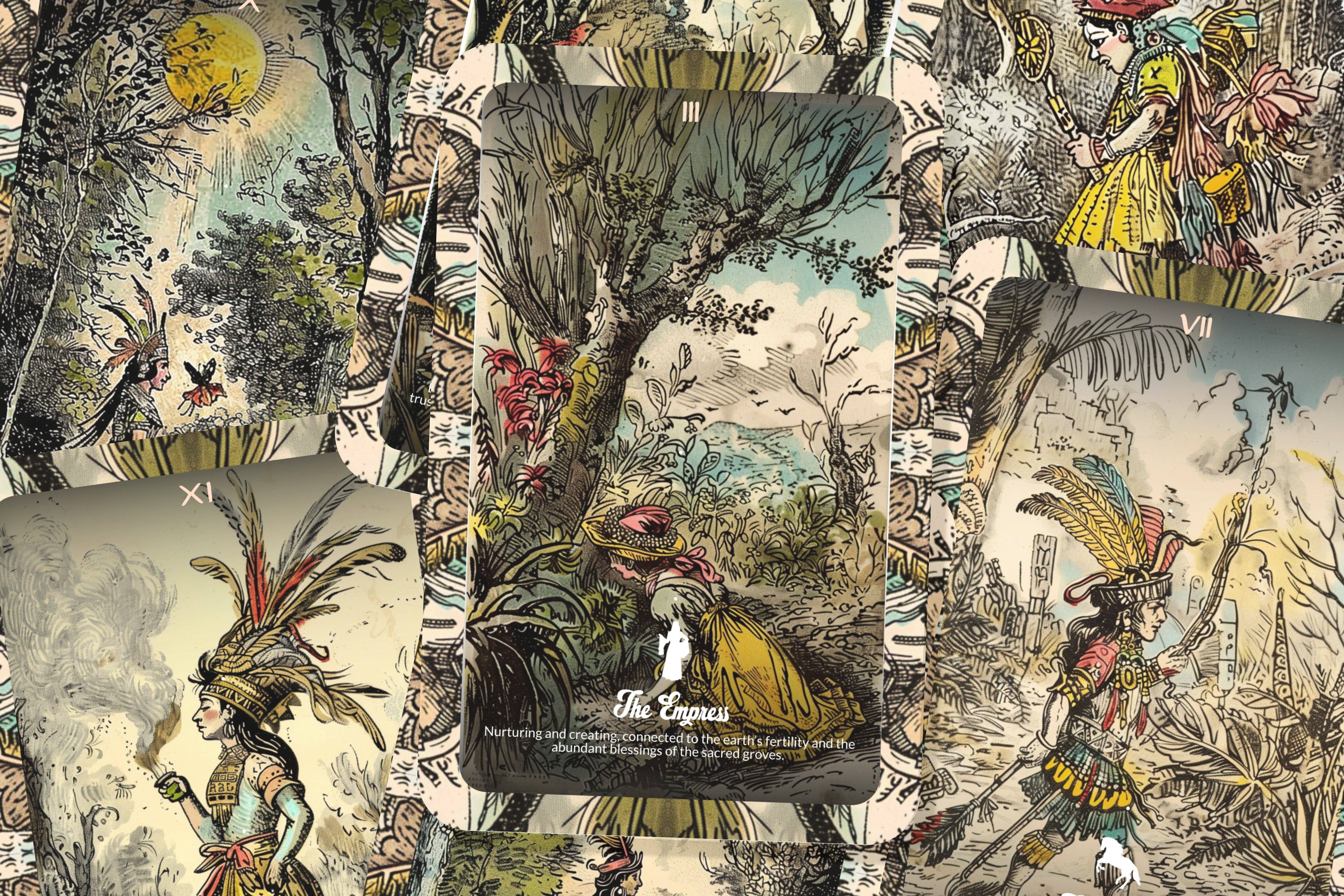 IBIZA TAROT - Vente Cartes de tarot - Tarot des Druides Anciens : Arcanes Majeurs - Sagesse Celtique9