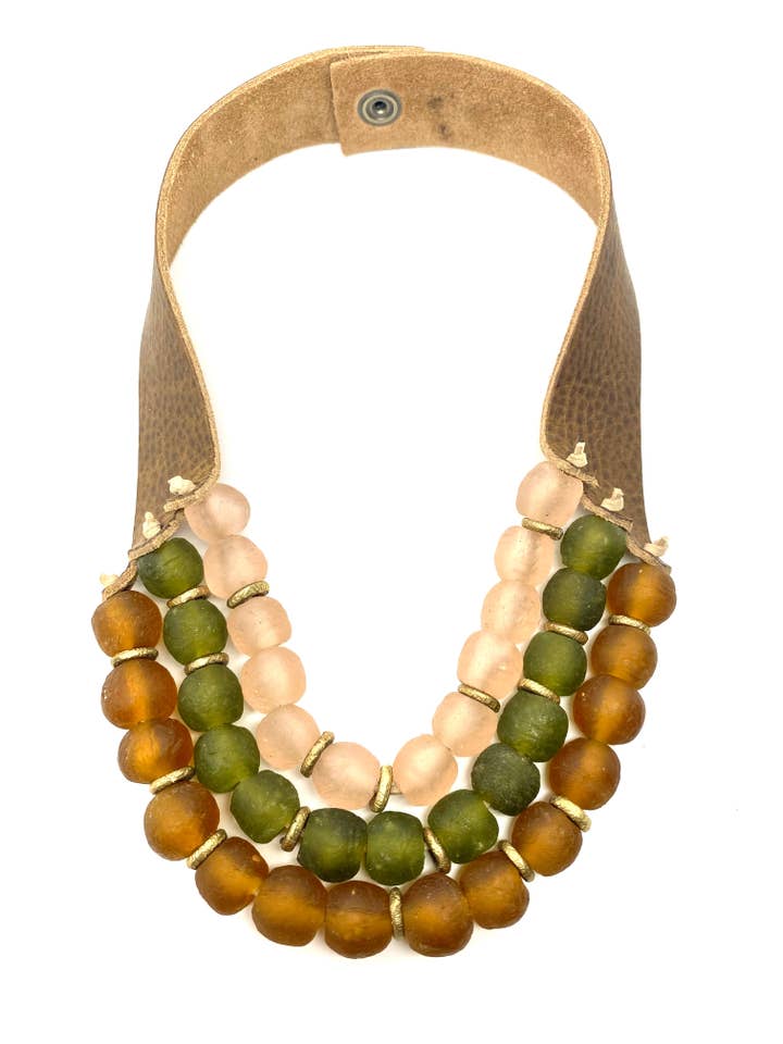 Krobo 3 brins • Costa pour la vente par Stephanie Leigh Jewelry