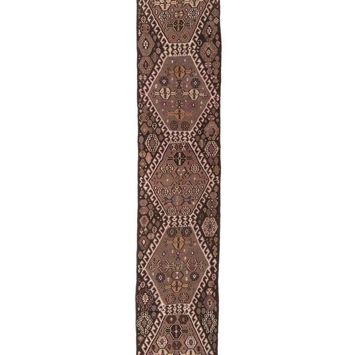 Alfombra Pasillo Kilim Turca Oriental Hecha a Mano (2'6'' x 15'8'') para venta al por mayor de Rugtolia