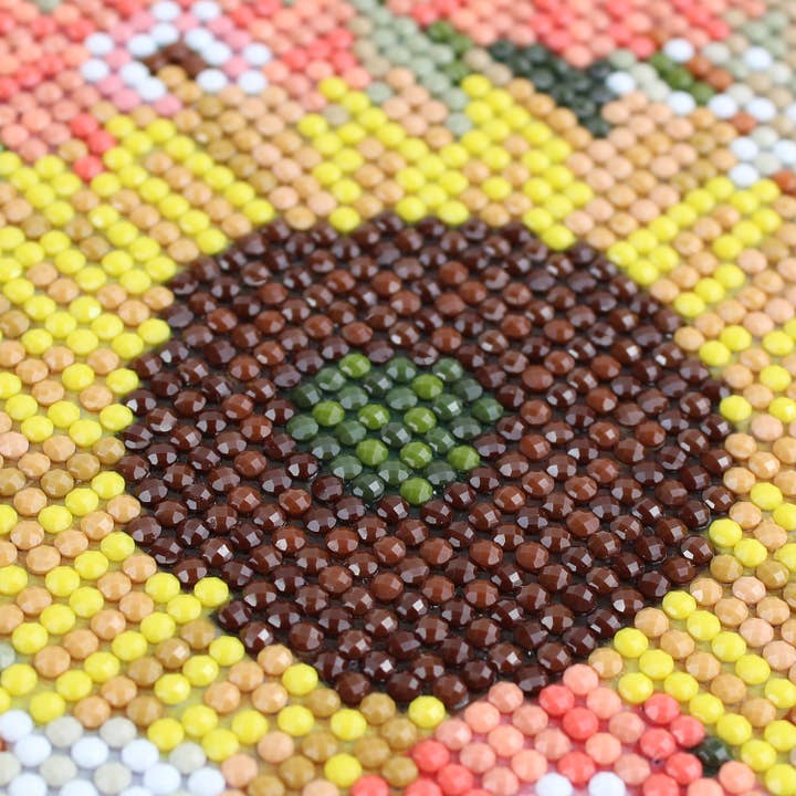 Camelot - Wholesale DIY Craft Kit - Fall Sunflowers Diamond Painting Kit2