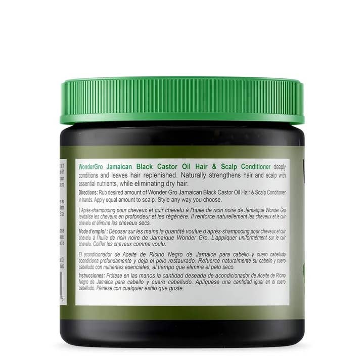 Hair Konection Corporation - Wholesale Hair Conditioner - Wonder Gro Jamaican Black Castor Oil Hair & Scalp 1