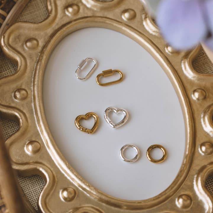 Ken & Jame - Wholesale Individual Charm/Pendant - Oval Carabiner6