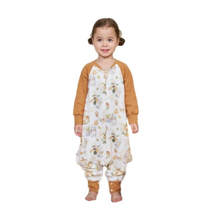 Children's Six-Layer Bamboo Cotton Long Sleeve Pajama Set for wholesale by kycozy