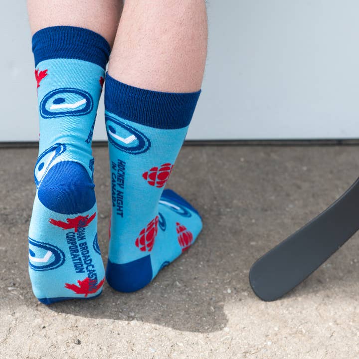 Friday Sock Co. - Wholesale Socks - Men's - Men's CBC Hockey Night in Canada Mismatched Socks4