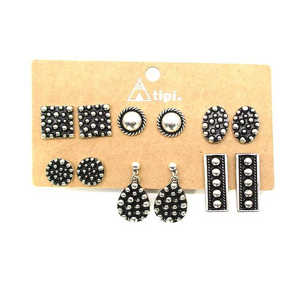 Western Mix 6 Øreringesæt for engroshandel hos Snowing West