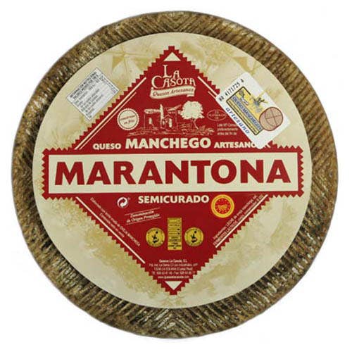 Made in Spain Gourmet - Wholesale Cheese - Semi-cured Manchego Marantona cheese, La Casota0