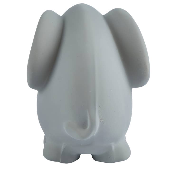Tikiri Toys LLC - Wholesale Bath Toy - Baby - Elephant Natural Organic Rubber Teether, Rattle & Bath Toy3