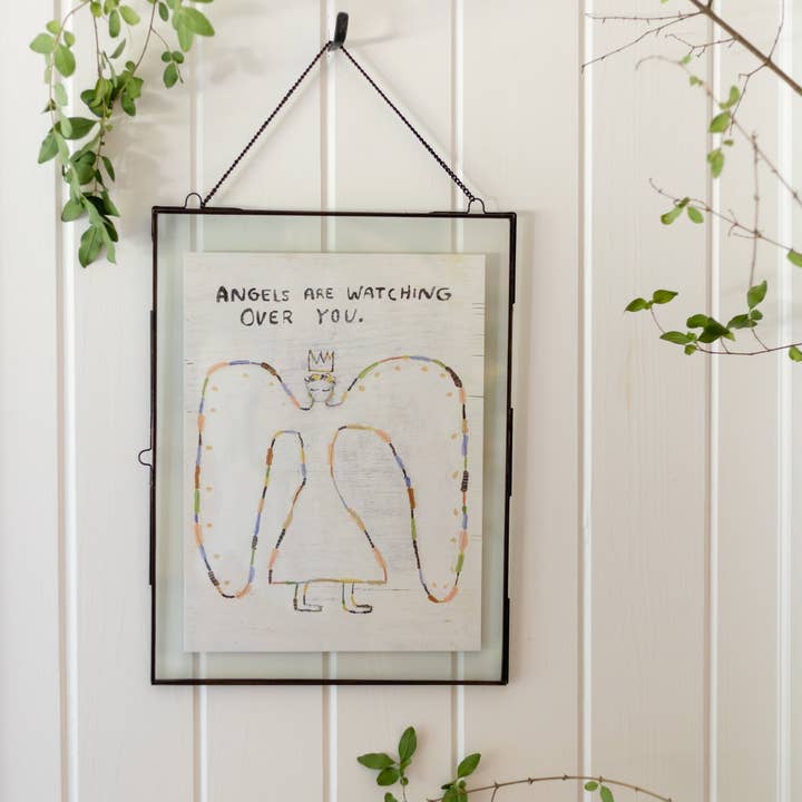 Sugarboo & Co - Wholesale Art Print - 12"x16" Angels Are Watching Art Poster1