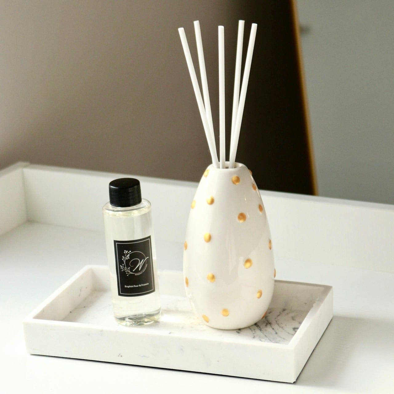 Waterdale Collection - Wholesale Reed Diffuser - KS Gold Diffuser1