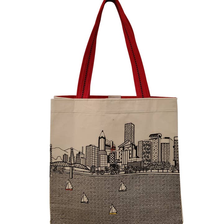 PORTLAND TOTE BAG for wholesale by Beyond Cushions Corporation