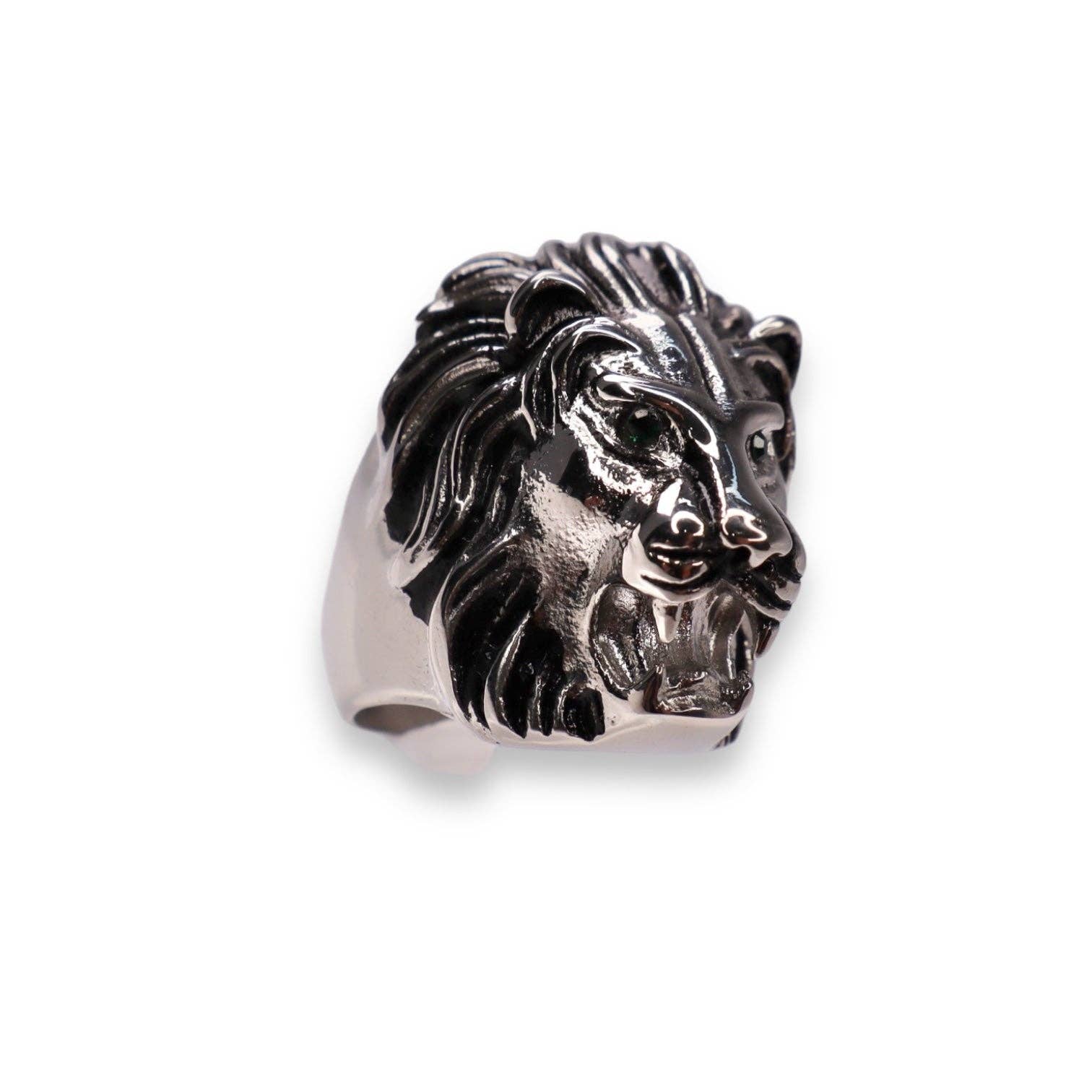 Jagged Halo Jewelry - Wholesale Cocktail/Statement Ring - Lann Lion Head Ring4