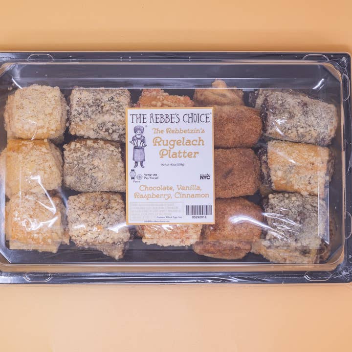 The Rebbetzin's Rugelach Platter for wholesale by The Rebbe's Choice