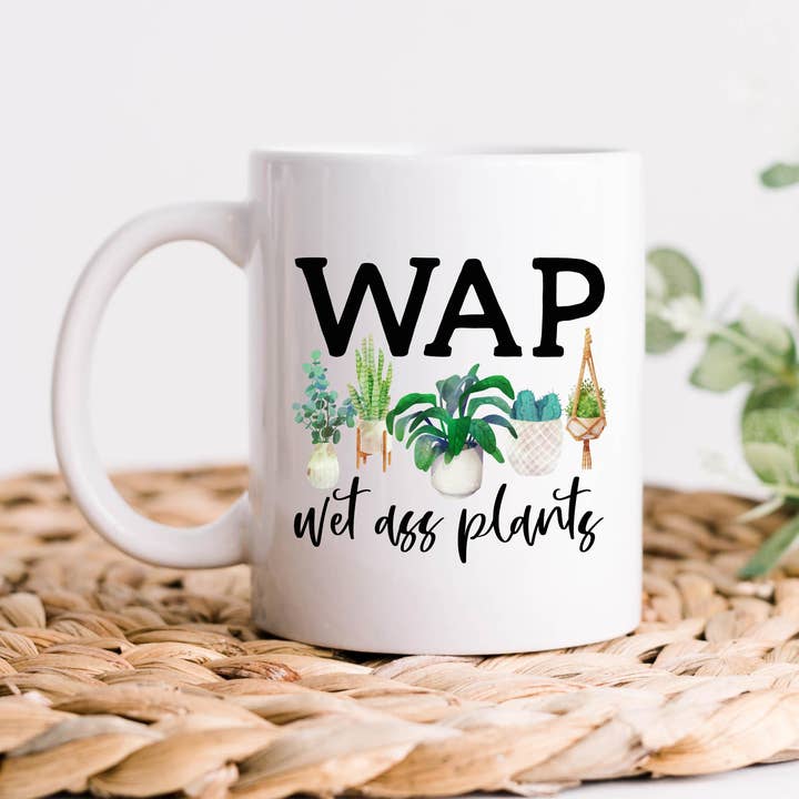 Mug à café amusant Plant Mom pour la vente par Hm Mugs