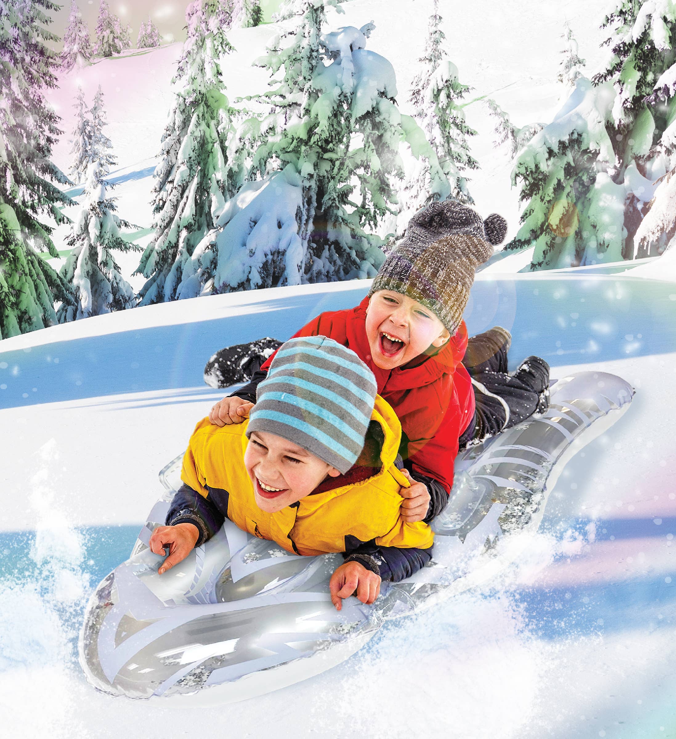 Cota Global - Vente Jeu gonflable - Bouée de piscine - Silver Snow Boogie4