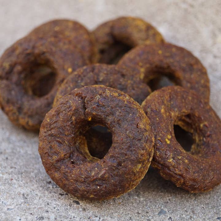 Doggie Donuts for wholesale by Pupster Bakery