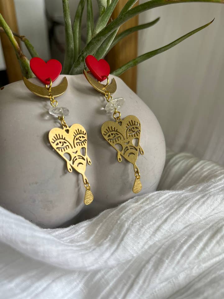 Cry Baby Hearts for wholesale by Clay Bae Designs