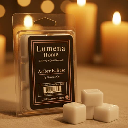 Cera Fusa Ambra Eclipse – Candele Artigianali di Alta Qualità per la vendita all'ingrosso da parte di The Grecian Soap Company