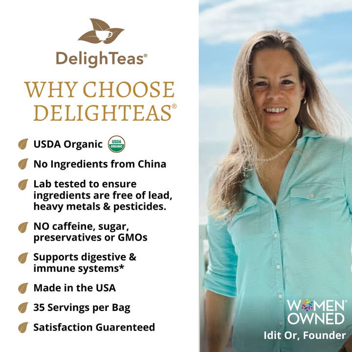 DelighTeas® - Wholesale Losse thee - Ayurvedische CCF+ Ginger - Losse thee