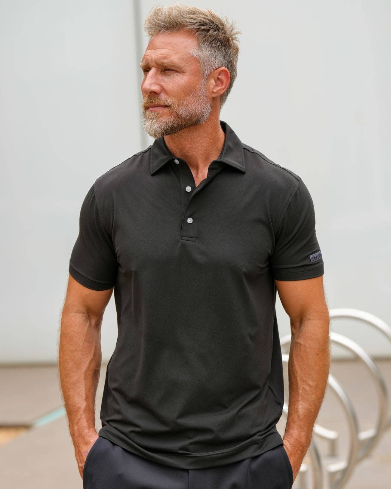 USA Palm - Wholesale Polo - Men's - Heathered Polo33