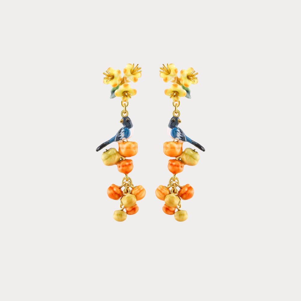 Verdivine – wholesale Dangle earrings – Persimmon Magpie Earrings