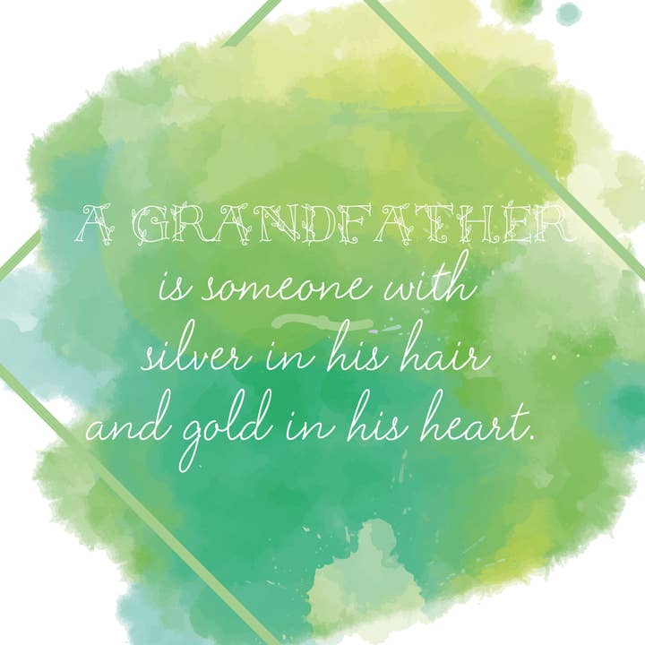 Grandfather's are Gold for wholesale by Culture Greetings