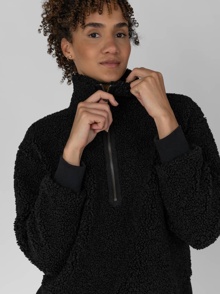 Jersey Teddy hecho de poliéster 100% reciclado para venta al por mayor de STORY OF MINE