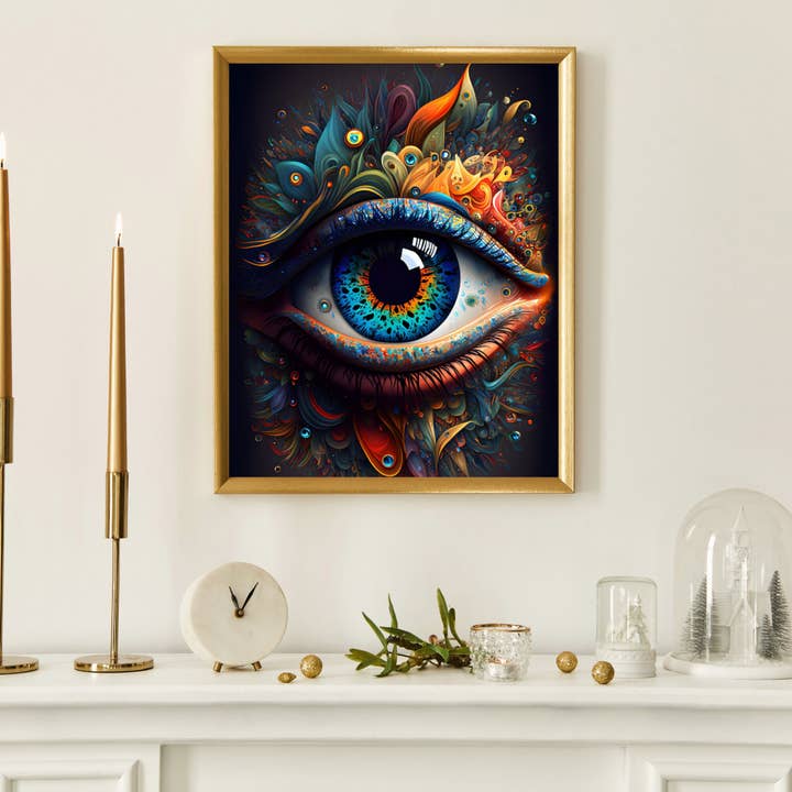 Oog Oog Mindfulness voor wholesale door Suave Art Prints