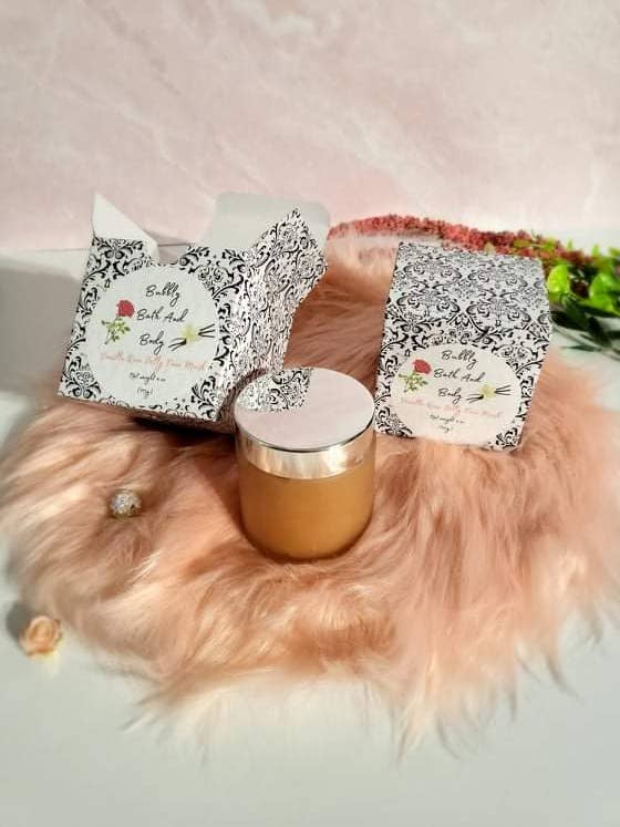 Masque visage à la vanille à la rose pour la vente par Bubbly Bath And Body LLC