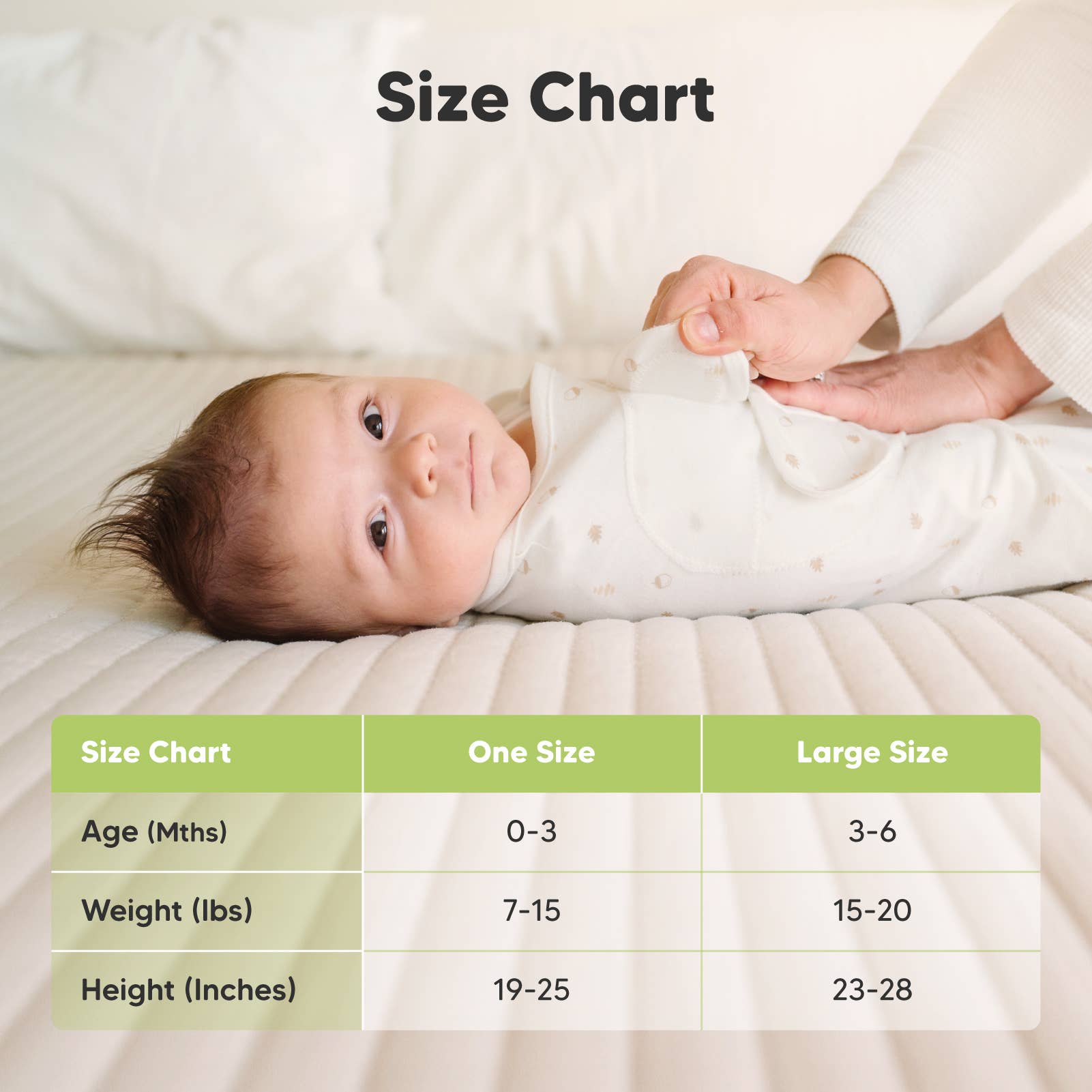 Forest 3pk Soothe Zippy Baby Swaddles 0-3 Months,Newborn Sleep Sack for wholesale on Faire6
