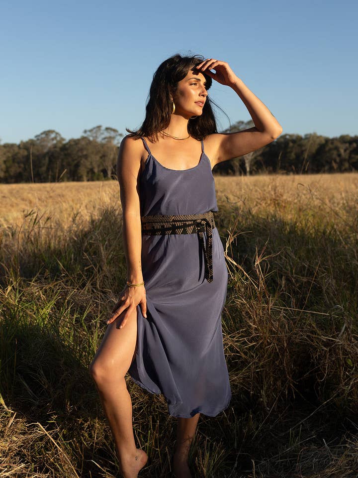 Lani Skirt - vintage Indigo for wholesale by IDIS