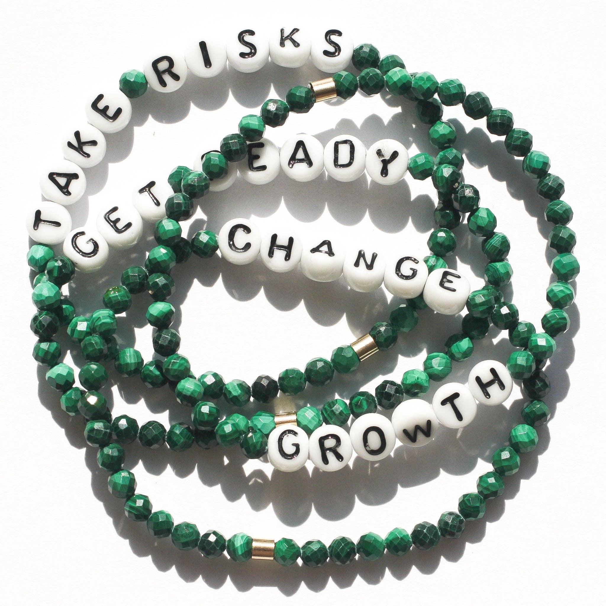 Terra Firma - Wholesale Beaded Bracelet - Malachite Stones2