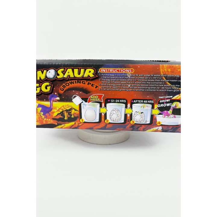 MIX COLOR Dinosaur Growing Pet Egg Toy for wholesale on Faire