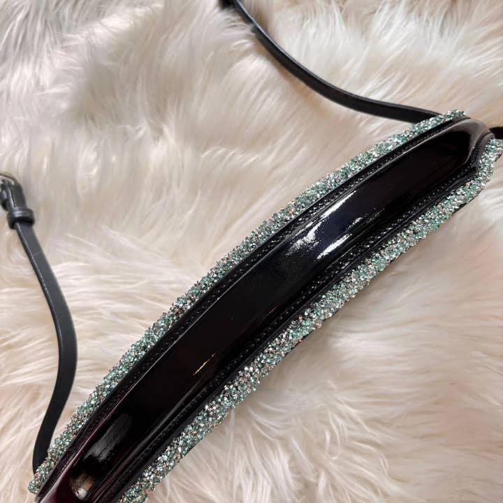 CR Harmonyequestrian - Wholesale Horseback Riding Gear - Noseband Mint Crystal1