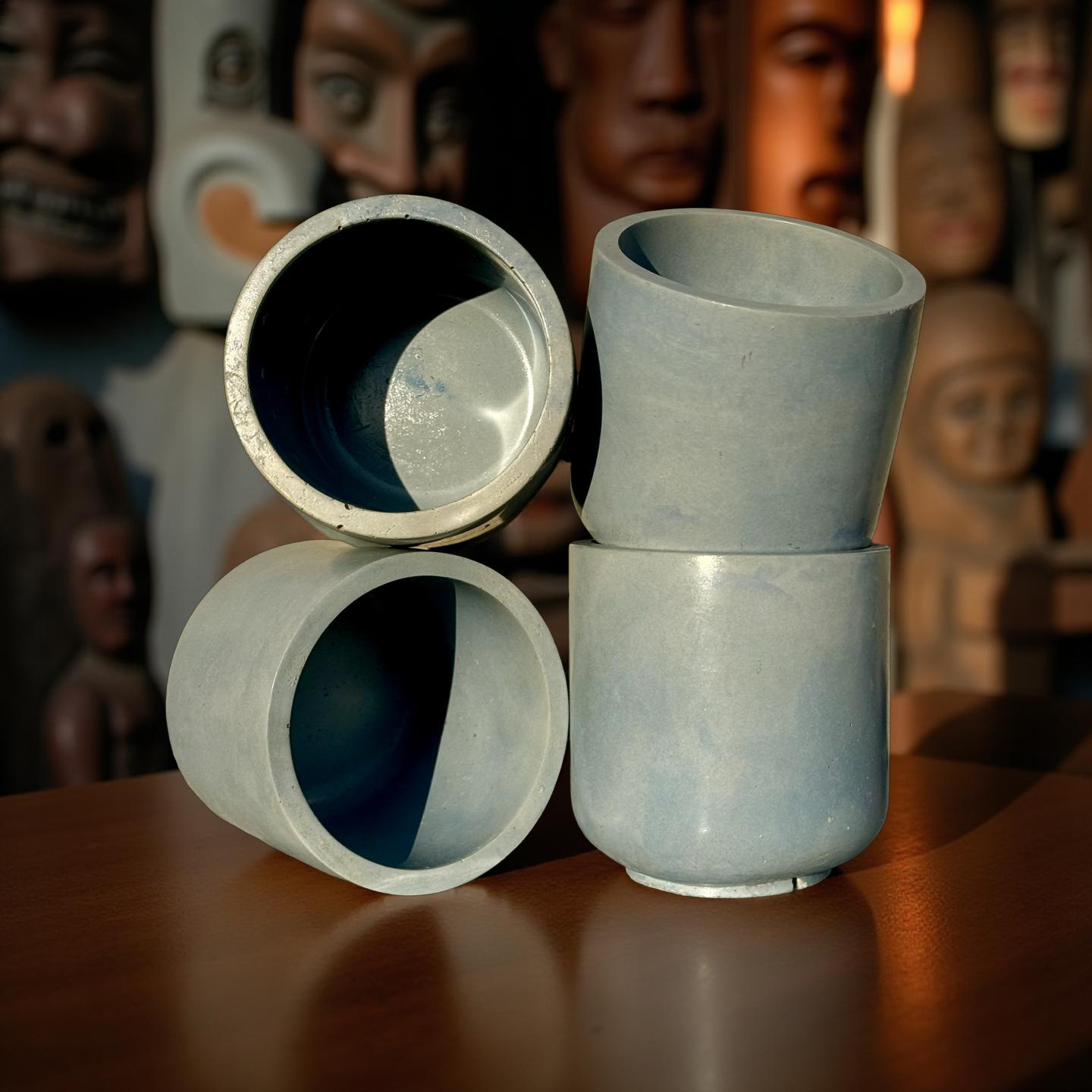 Colourfuljoy Designs - Wholesale Jar/Filled Candle - Candle empty jars/ Cement vessels/ Empty candle container 20