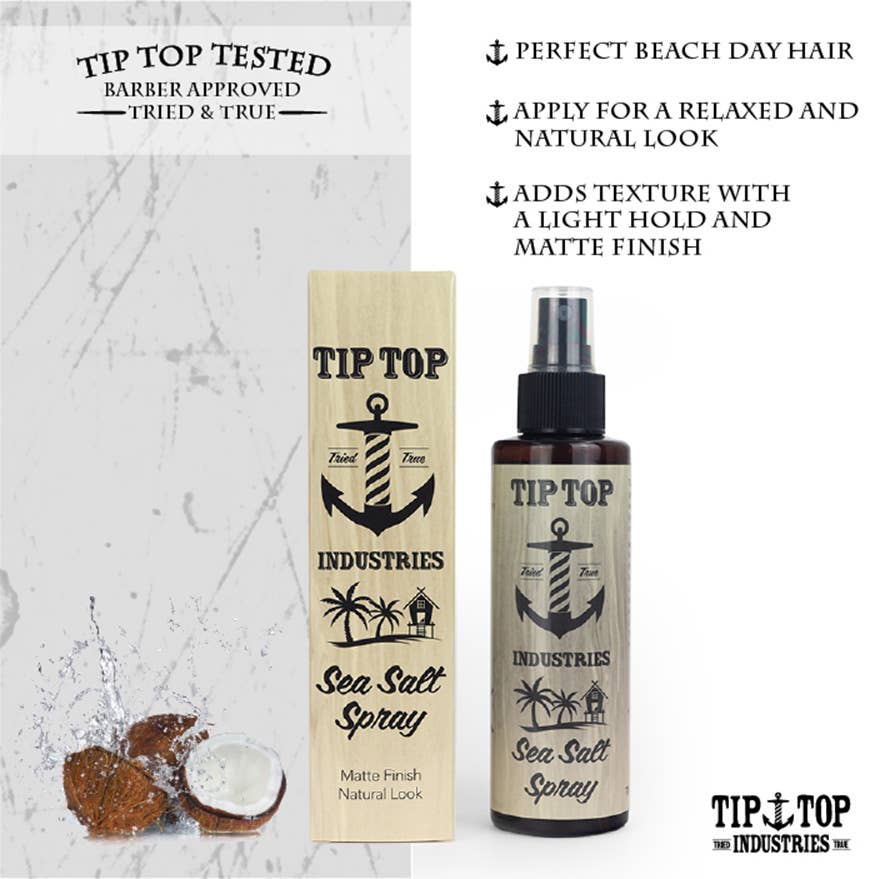 Tip Top Industries - Wholesale Hair Spray - Tip Top Sea Salt Spray1