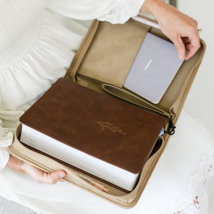 Ever, AJ - Wholesale Bible Cover - Bible Cover, Vegan Leather, Wreath Bible Case, Holy Bible4