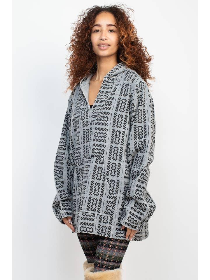 Lakhays Collection Inc. - Wholesale Hoodie - Women's - Rustic Tribal Baja Hoodie