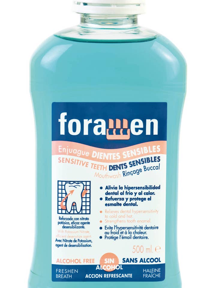Foramen Mondspoeling Gevoelige Tanden 500 ml. voor wholesale door FORAMEN