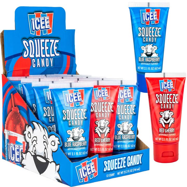 Icee Squeeze Candy for wholesale by Cow Crack Wholesale