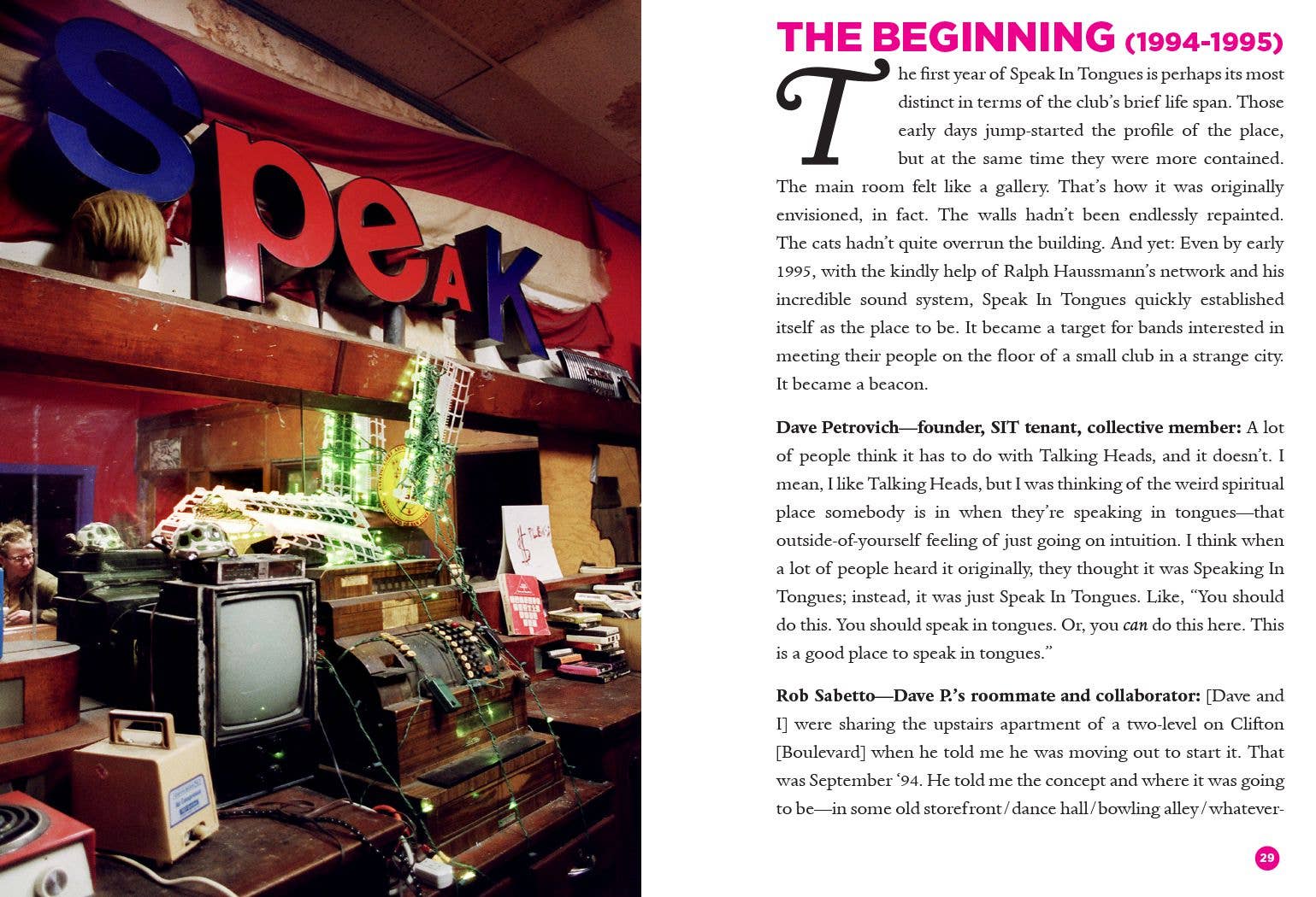 Microcosm Publishing & Distribution - Wholesale Biography & Memoir - Speak In Tongues: Cleveland's Infamous DIY Punk Venue1