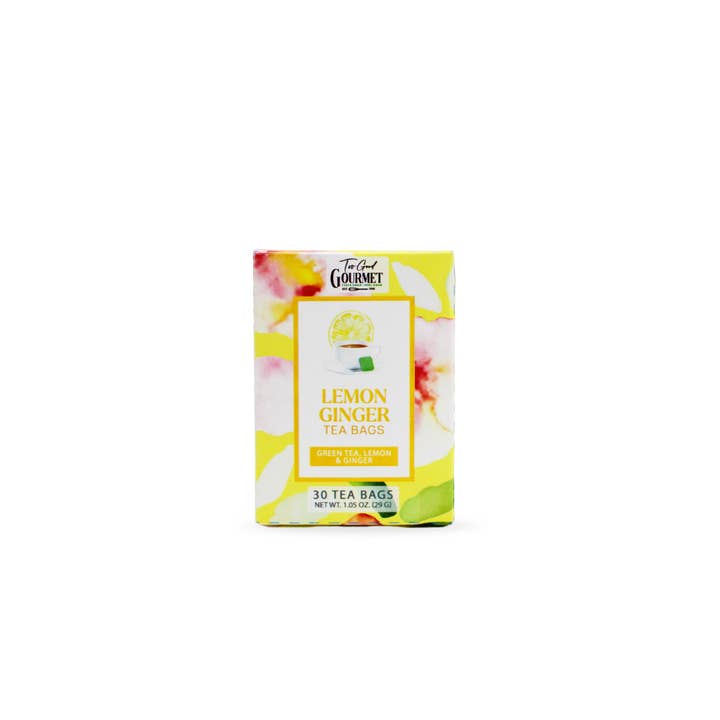 Too Good Gourmet - Wholesale Tea Bags - Spring Everyday Tea - Lemon Ginger, Raspberry, Chamomile