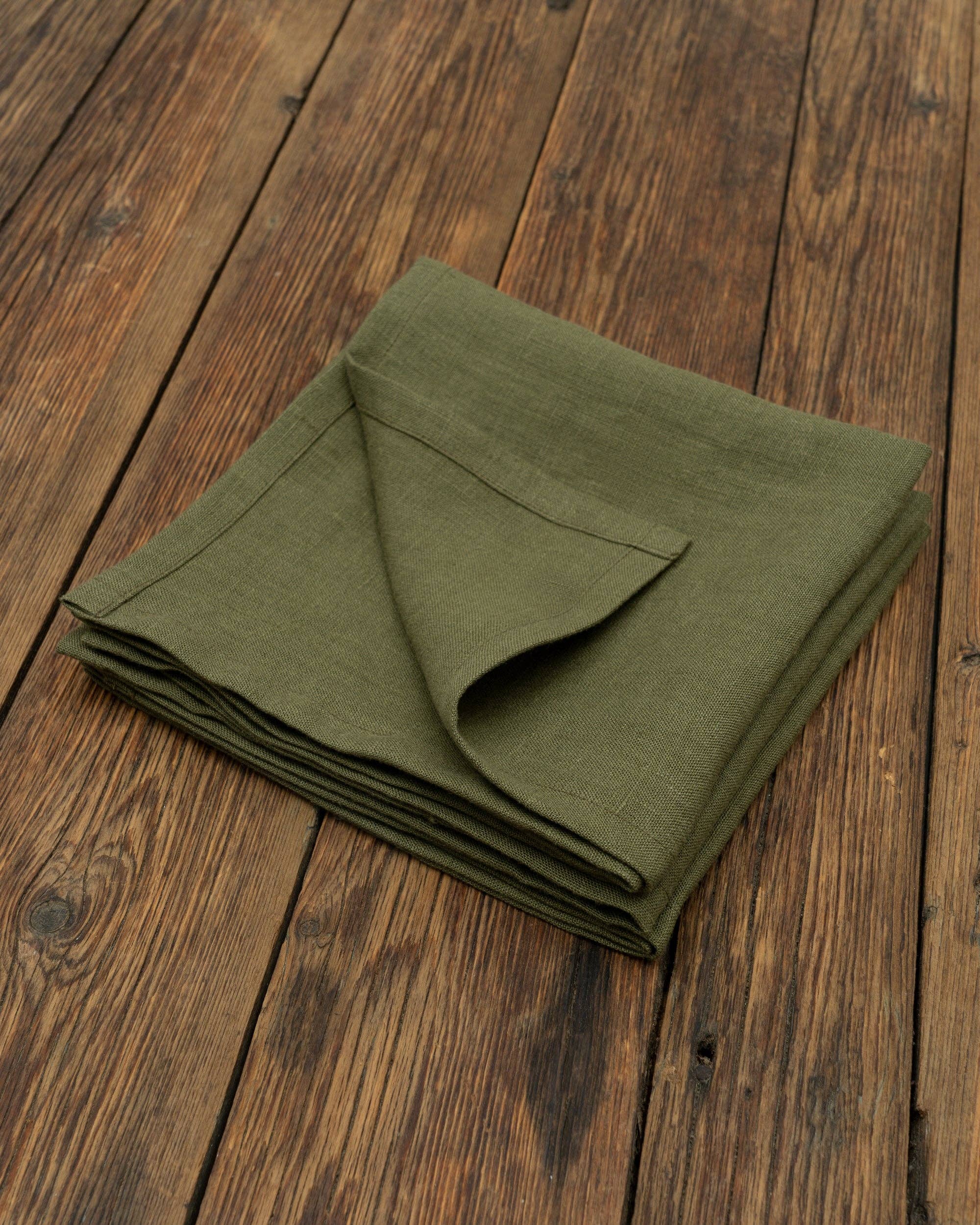 Soundsleep – wholesale Dinner & cloth napkin – Linen Napkins, Green4
