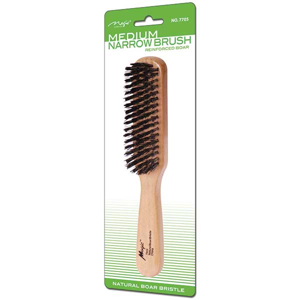 Majestic Wholesale - Vente Peigne/brosse à cheveux - LOT DE 12 BROSSES À CHEVEUX DE TAILLE MOYENNE WAVE NARROW BOAR PALM BOAR CLUB2