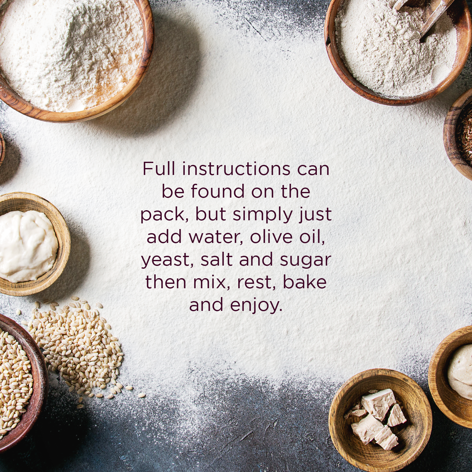 Hungry Scarecrow Ltd - Wholesale Bread Mix - Gluten- Free Italian style Focaccia Bread Mix1