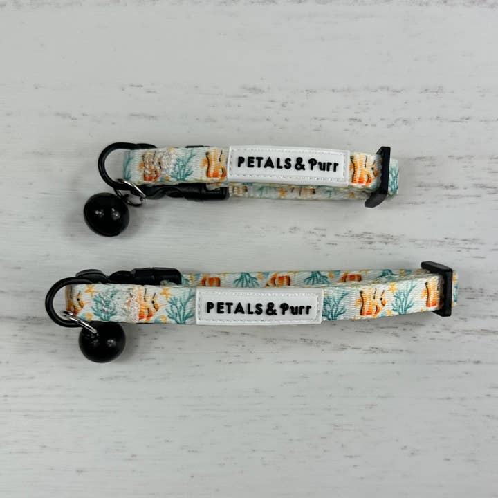 Somethin' Fishy Cat Collar for wholesale by Petals & Pooch