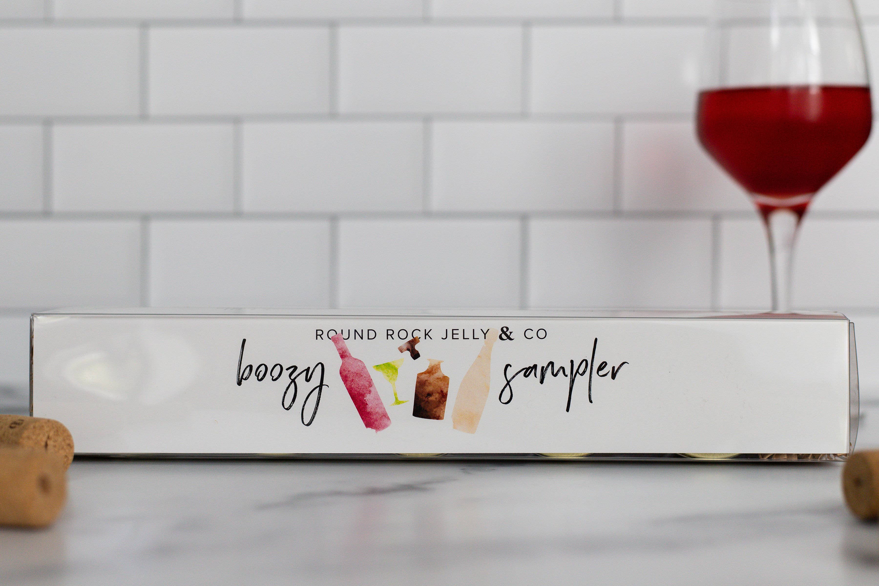 Round Rock Jelly & Co – wholesale Jam/jelly – Boozy Sampler2