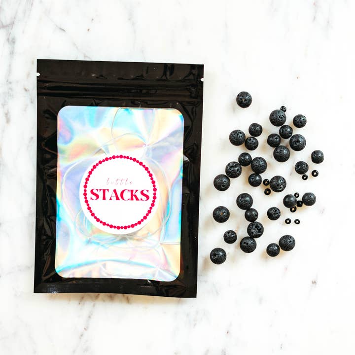 The Cool Dad STACK | Black Lava Rock para venta al por mayor de Little Stacks